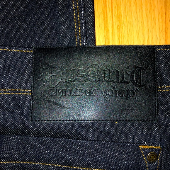 NEW DUSSAULT Custom Denim Ink Jeans-Size 32 x 34 - Picture 6 of 7